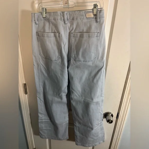 PAIGE Women's Carly High rise Ankle Length Tie Waist in Kokomo size 29 EUC - Picture 4 of 4